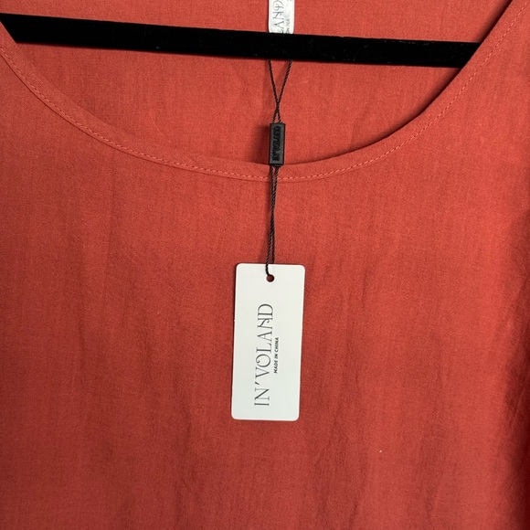 Plus Size Rust Dress - Picture 3 of 3